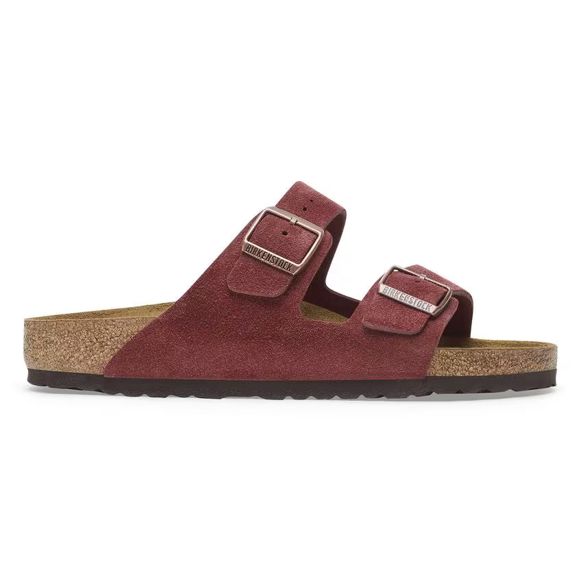 Birkenstock Arizona Suede Burgundy