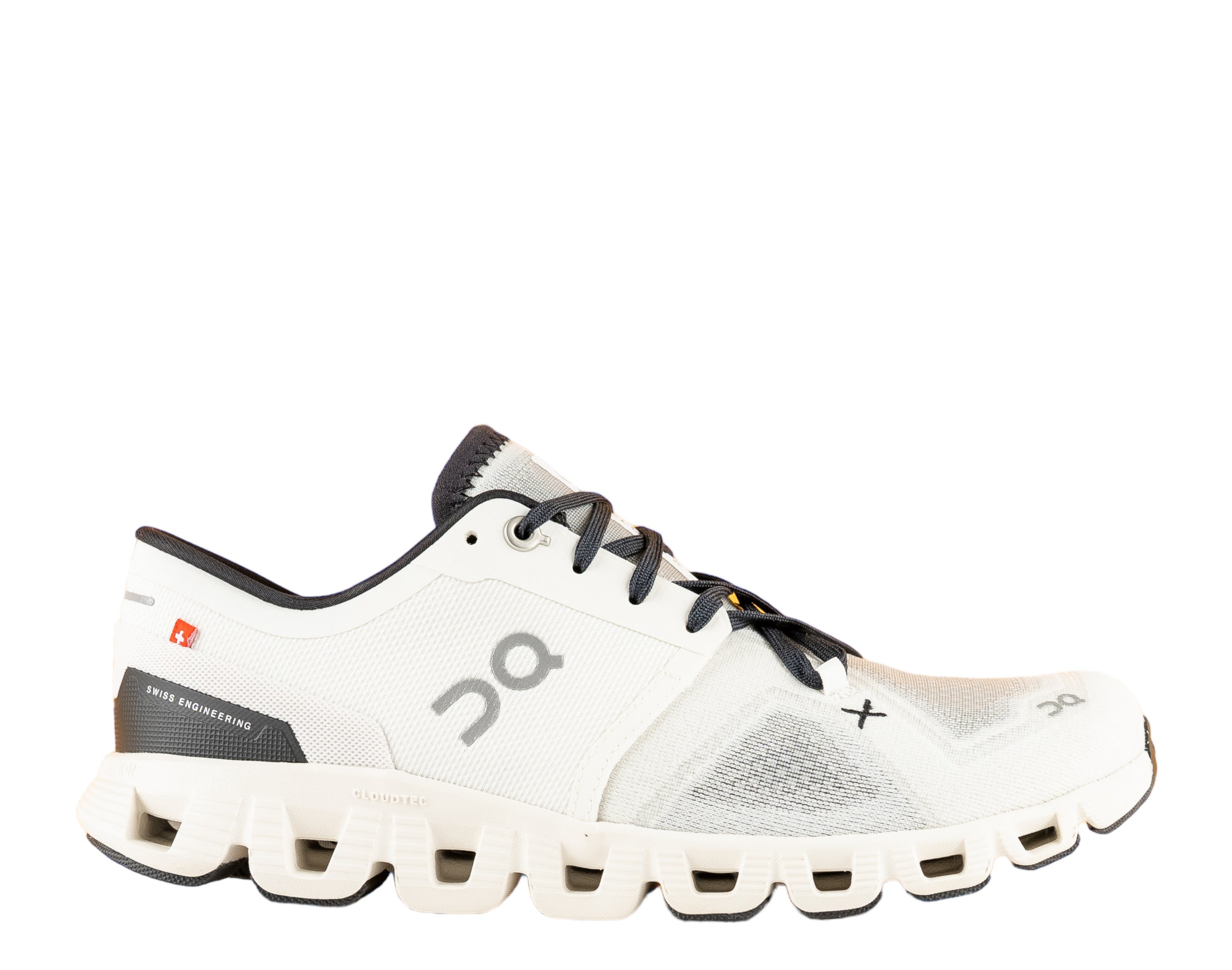 ON Running Cloud X 3 IvoryBlack Running Shoes