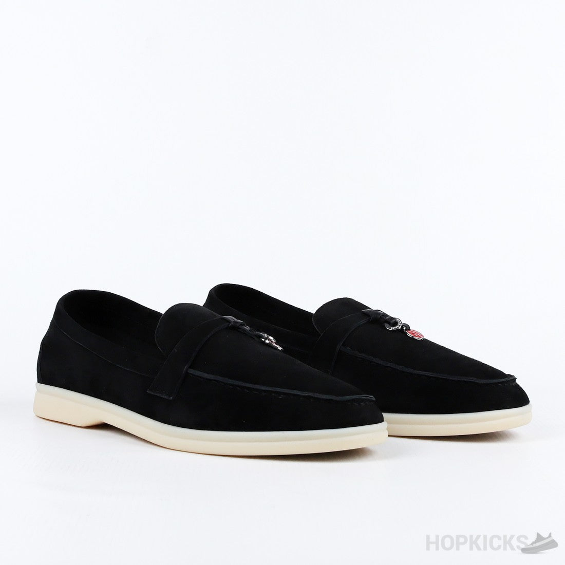 Loro Piana Loafer Charm Black