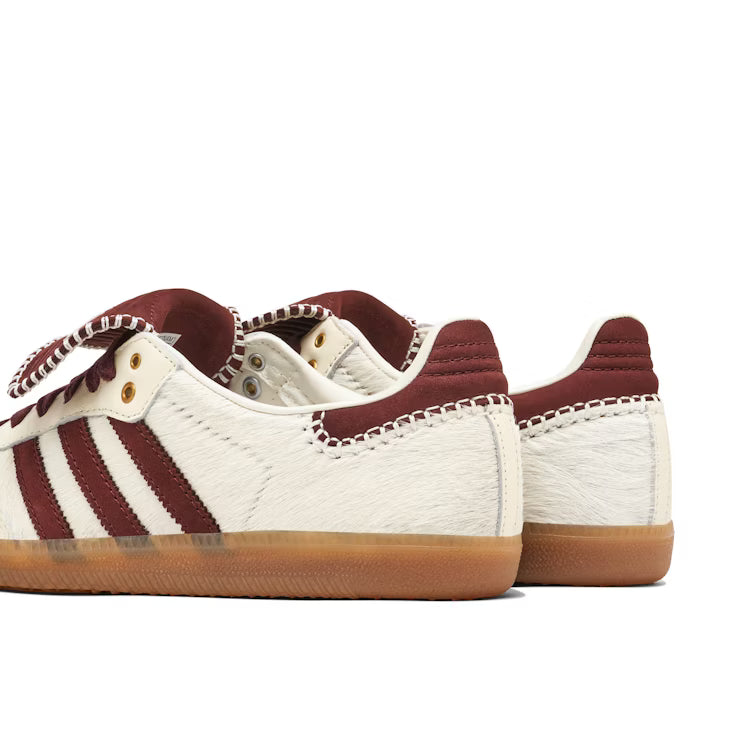 Adidas Samba x Wales Bonner White Burgundy