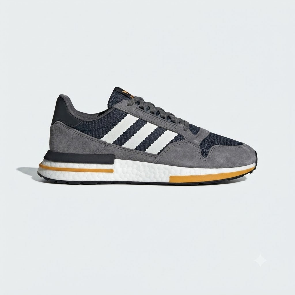 Adidas Men's ZX 500 Rm black grey white – Brands Terminal
