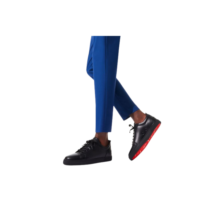 CHRISTIAN LOUBOUTIN MEN Louis Jr leather sneakers
