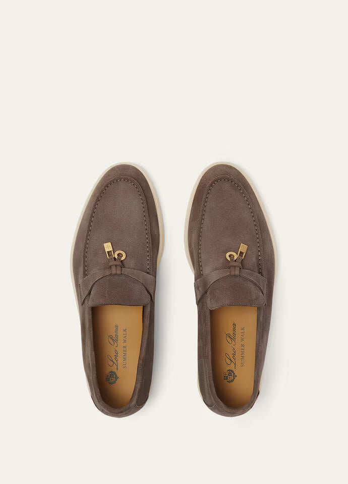 Loro Piana Summer Walk Loafer Brown
