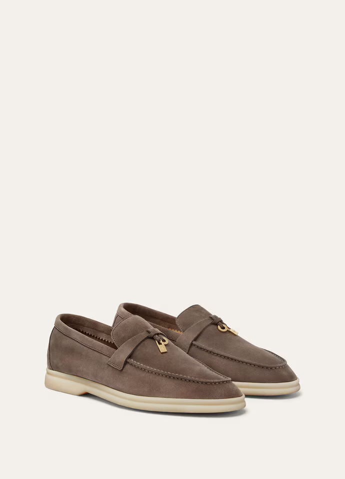Loro Piana Summer Walk Loafer Brown
