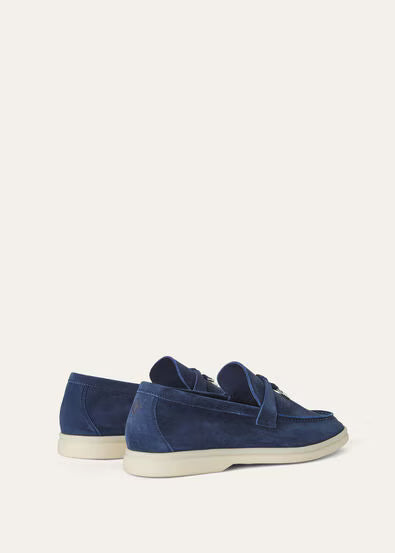 Loro Piana Summer Walk Chams lofer Dark Blue