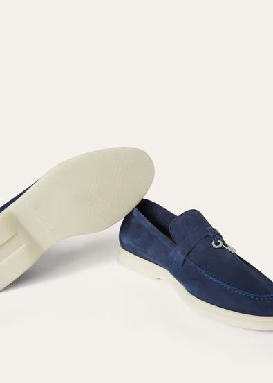 Loro Piana Summer Walk Chams lofer Dark Blue