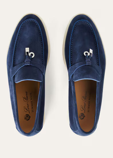 Loro Piana Summer Walk Chams lofer Dark Blue