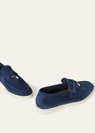Loro Piana Summer Walk Chams lofer Dark Blue