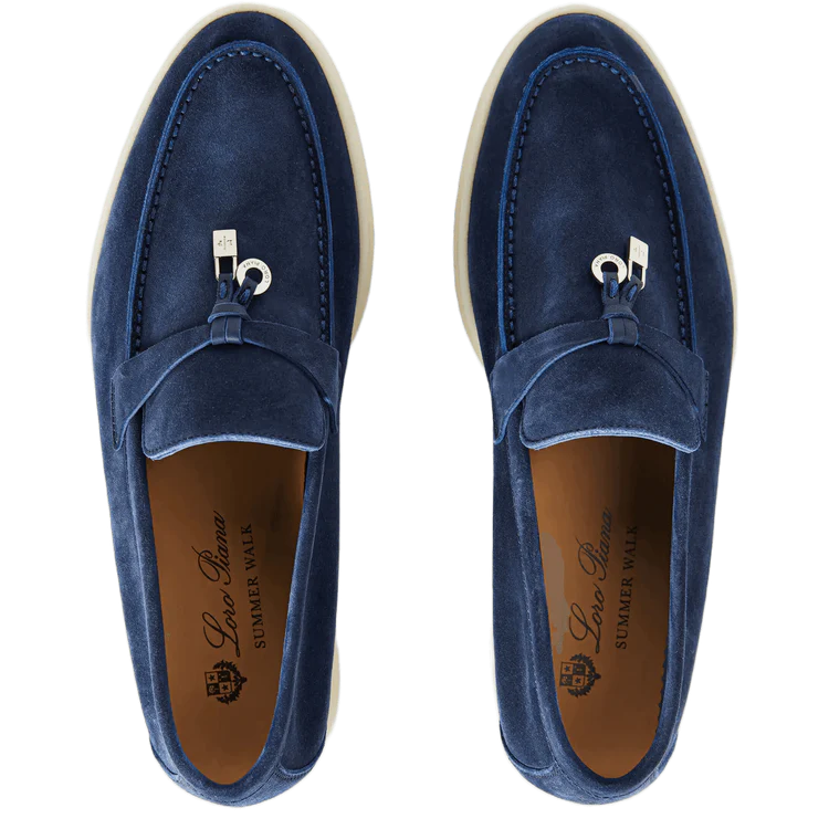 Loro Piana Loafer Charm Navy
