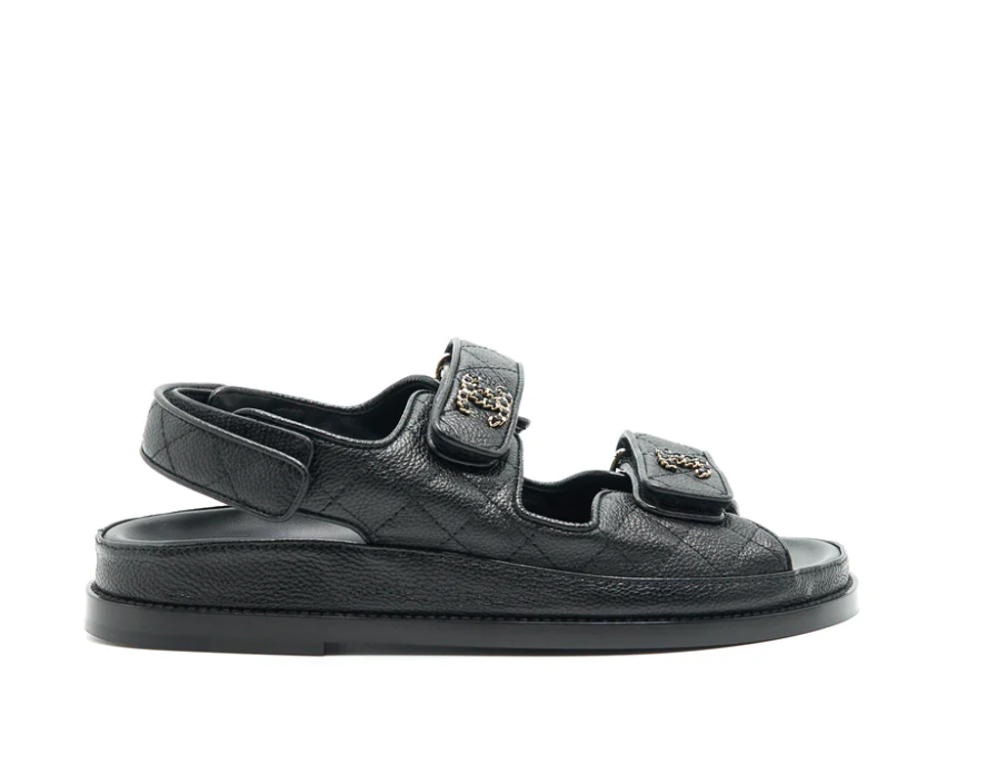 Chanel Dad Sandal Black