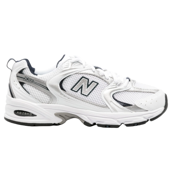 New Balance 530 Retro White Silver Navy