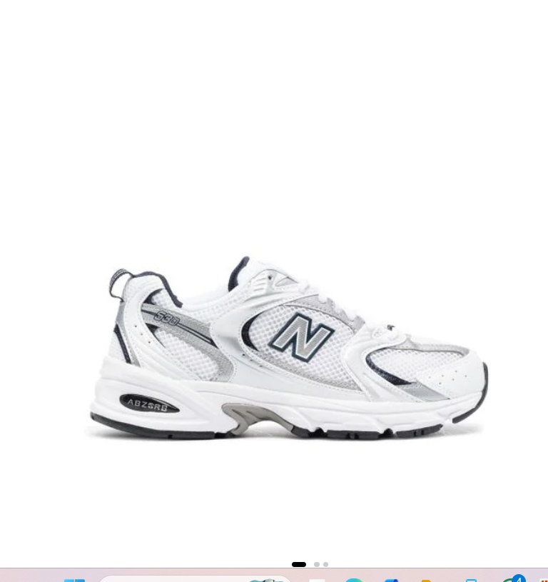 New Balance 530 Retro White Silver Navy