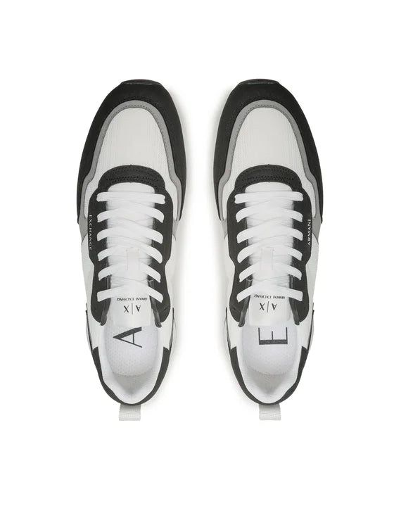 Armani Exchange Black & White Sneaker