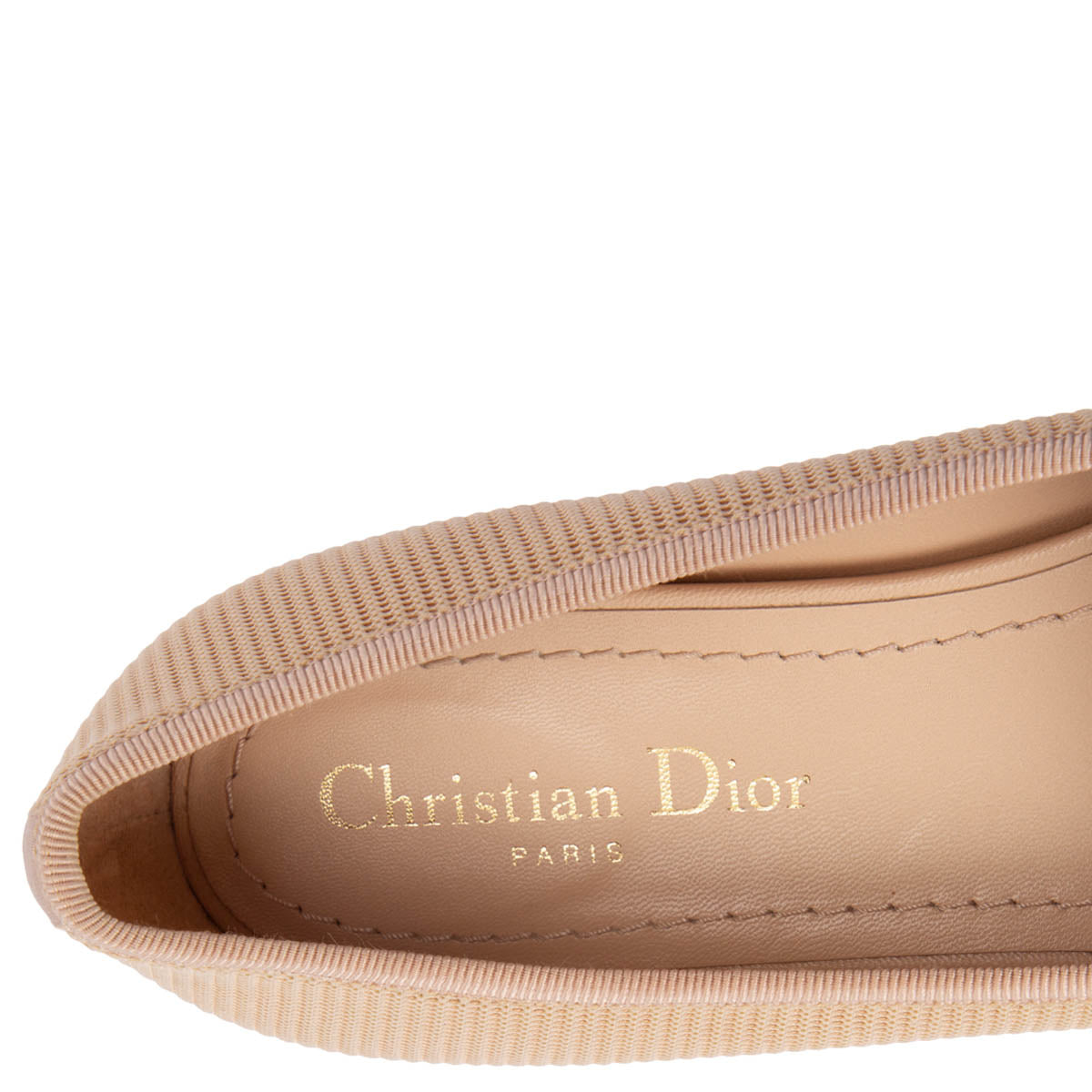 Dior Ballet Flat Beige J'Adior