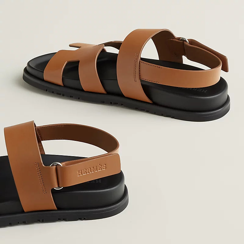 Hermes Genius Brown And Black Leather