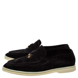 Loro Piana Summer Walk Chamslofer Black