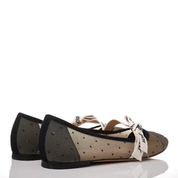 CHRISTIAN DIOR MISS J'ADIOR DOTTED BALLET FLAT