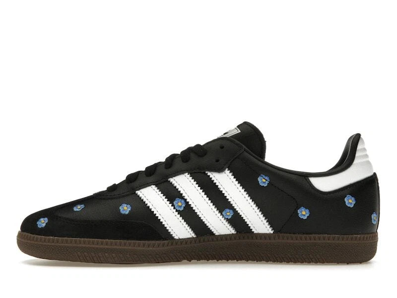 adidas Samba OG Black Embroidered Floral