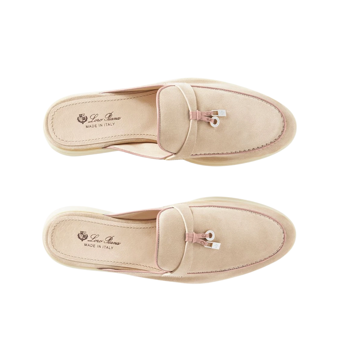 Loro Piana Slipper Charm Suede