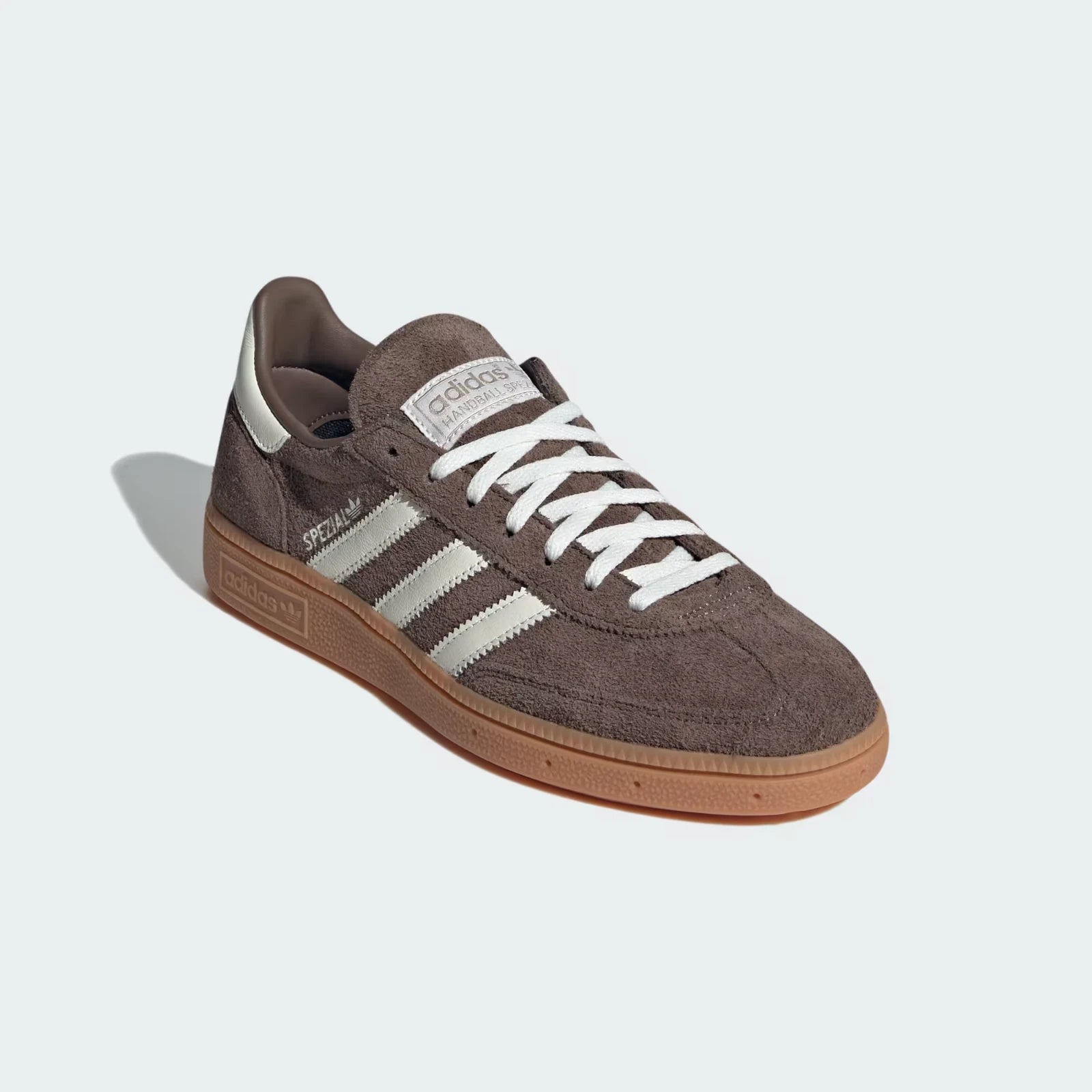 Adidas Handball Spezial Shoes in Brown and Off White