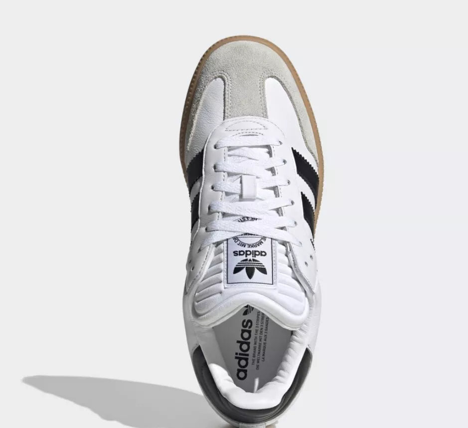Adidas Samba XLG Shoes White Black Gum