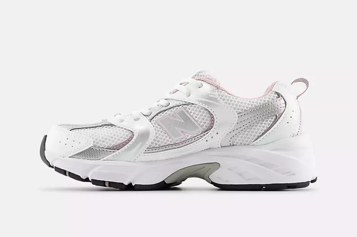 New Balance 530 White, Grey & Pink