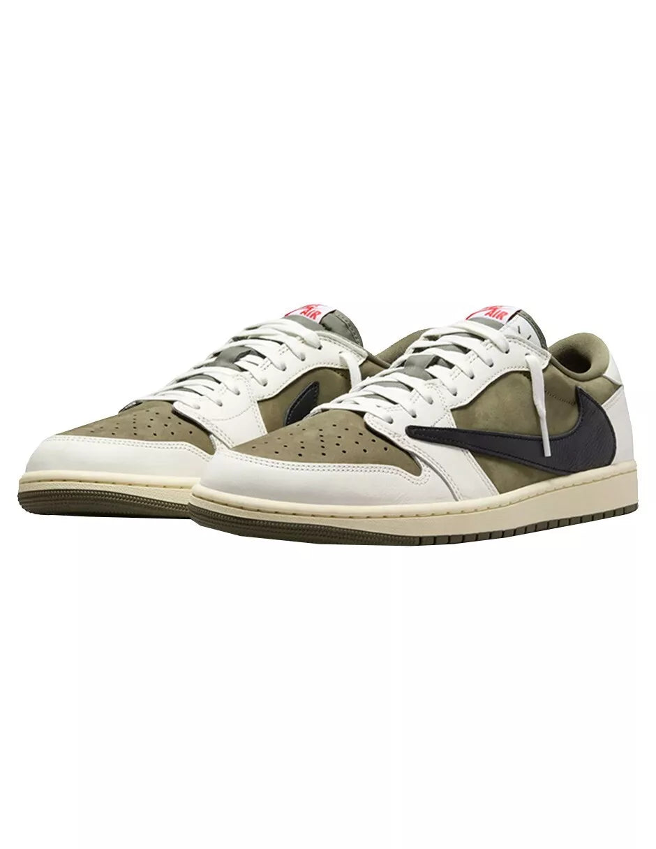 Nike Tenis Jordan 1 Low Og Travis Scott Medium Olive