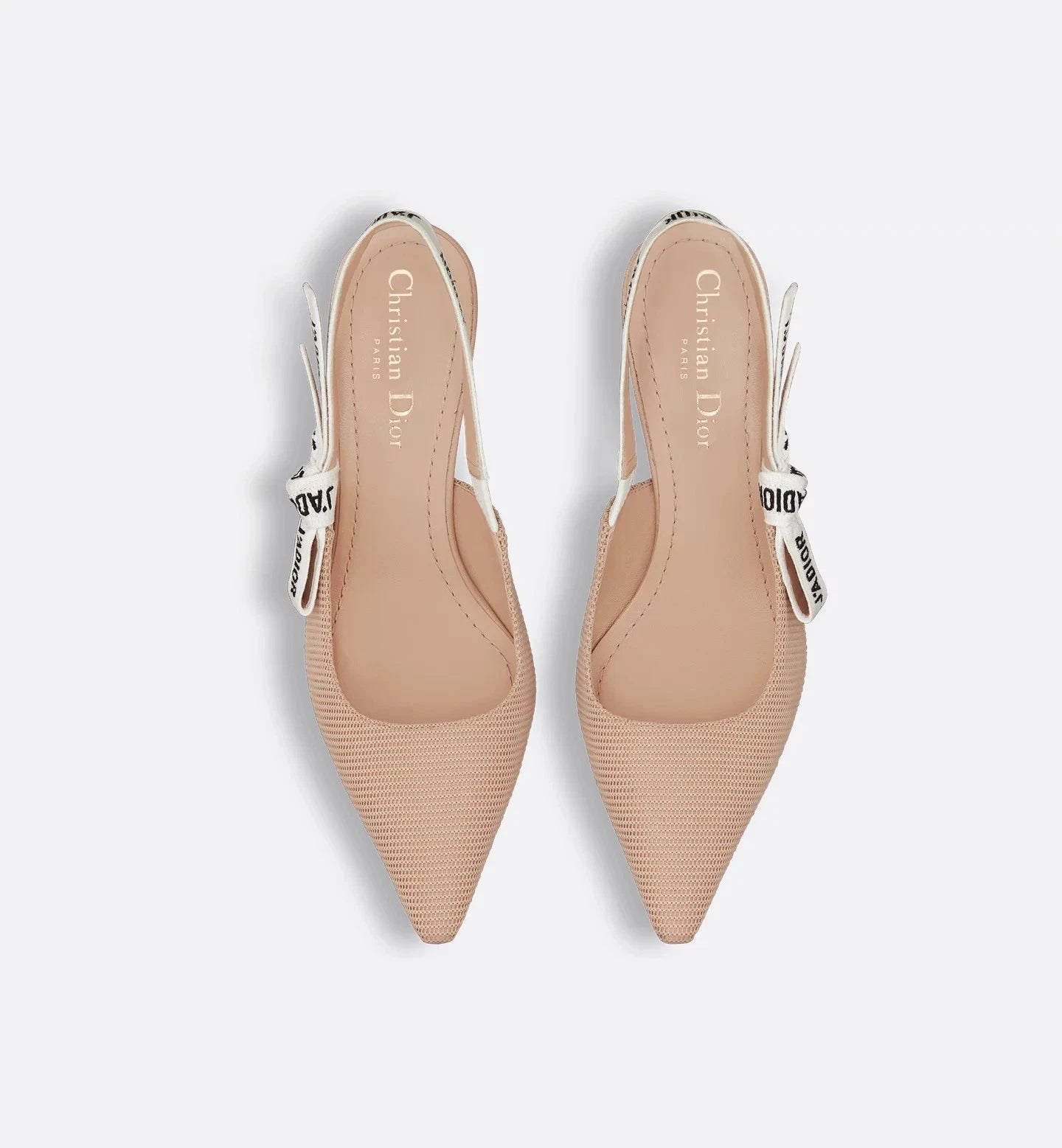 Dior J'Adior Canvas Meduim Heels Beige