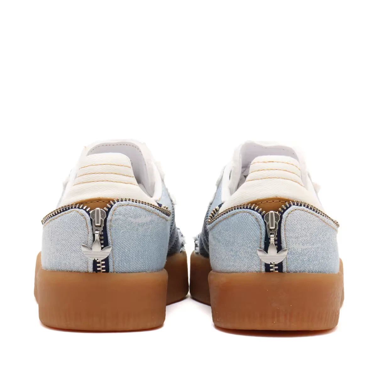 adidas SAMBA W atmos pink "Stacked Denim" GUM3