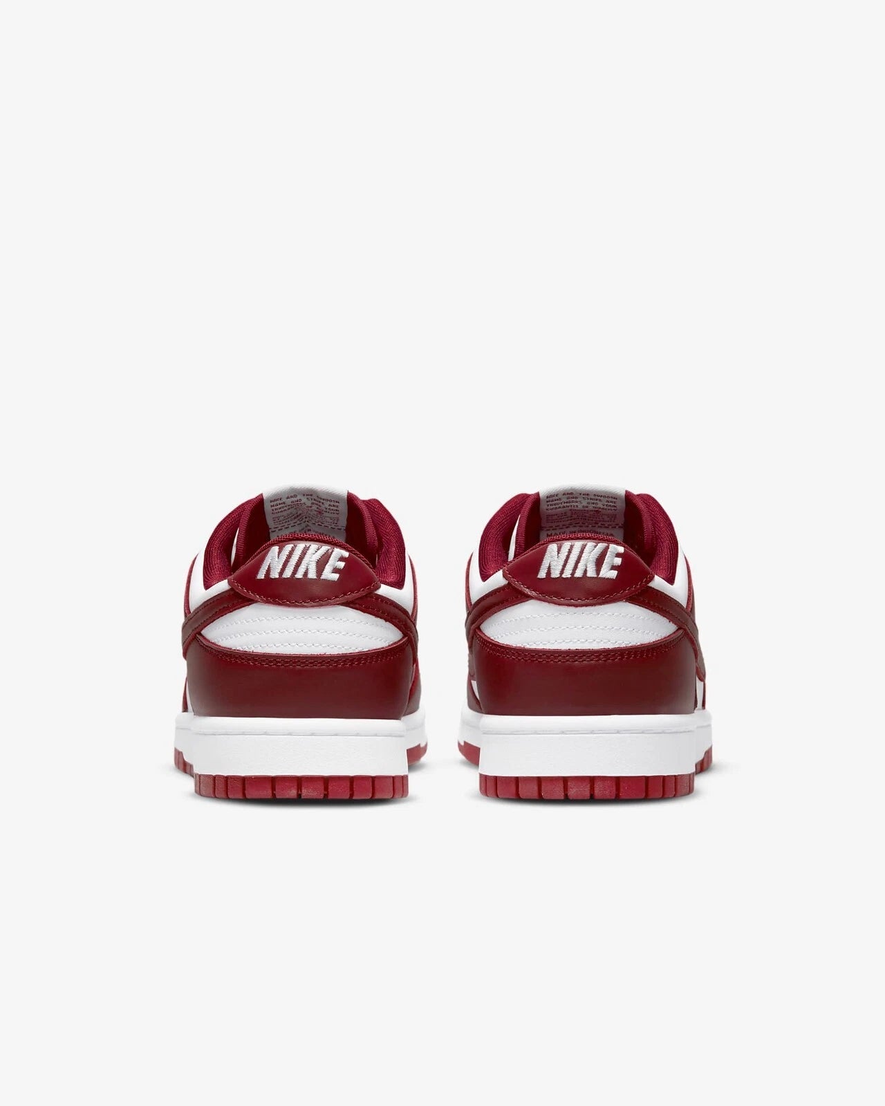 Nike Dunk Low Retro Sneakers Shoes Team Red White