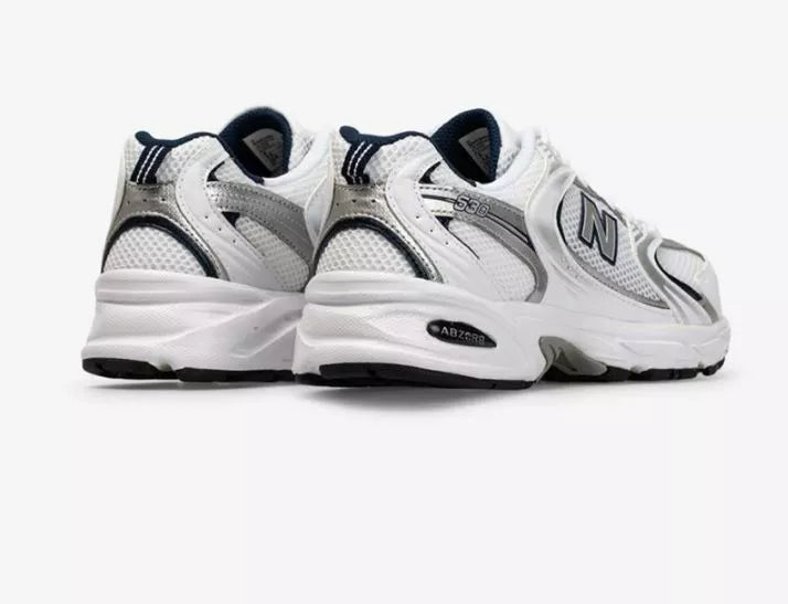 New Balance 530 Retro White Silver Navy