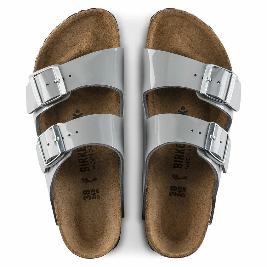 Birkenstock Arizona Grey Leather