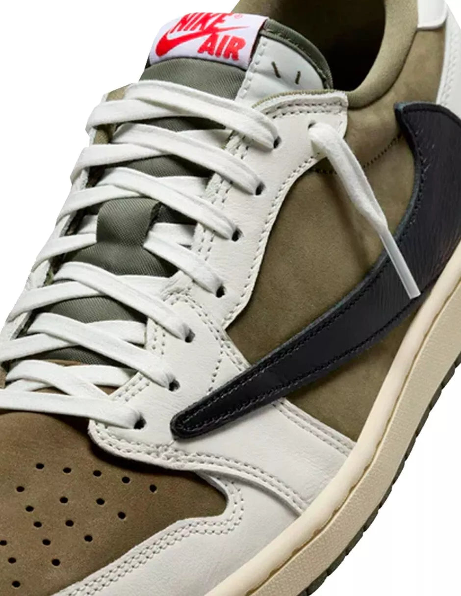 Nike Tenis Jordan 1 Low Og Travis Scott Medium Olive
