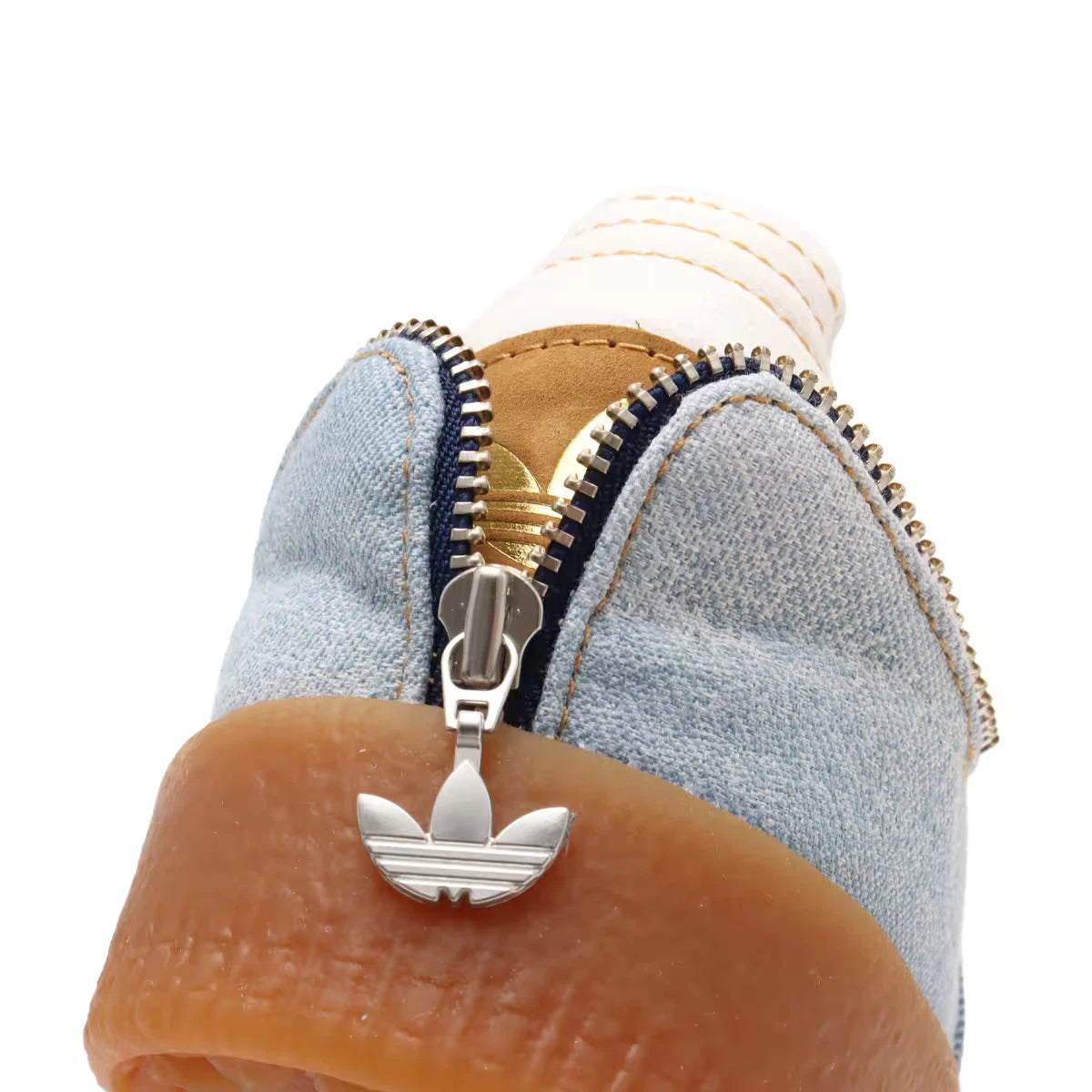 adidas SAMBA W atmos pink "Stacked Denim" GUM3