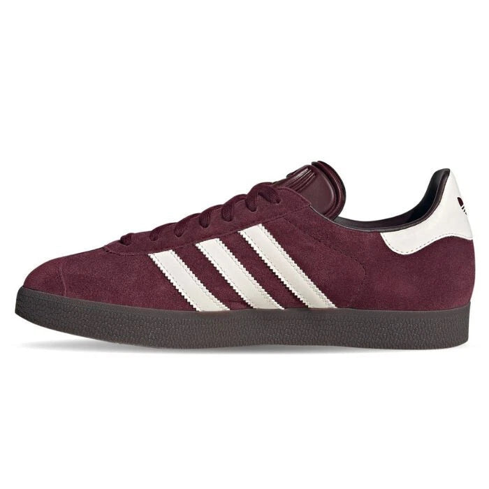 adidas Originals Gazelle MaroonChalk WhiteGum Suede