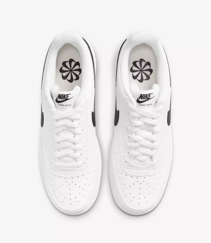 Nike Court Vision Low Next Nature White Black