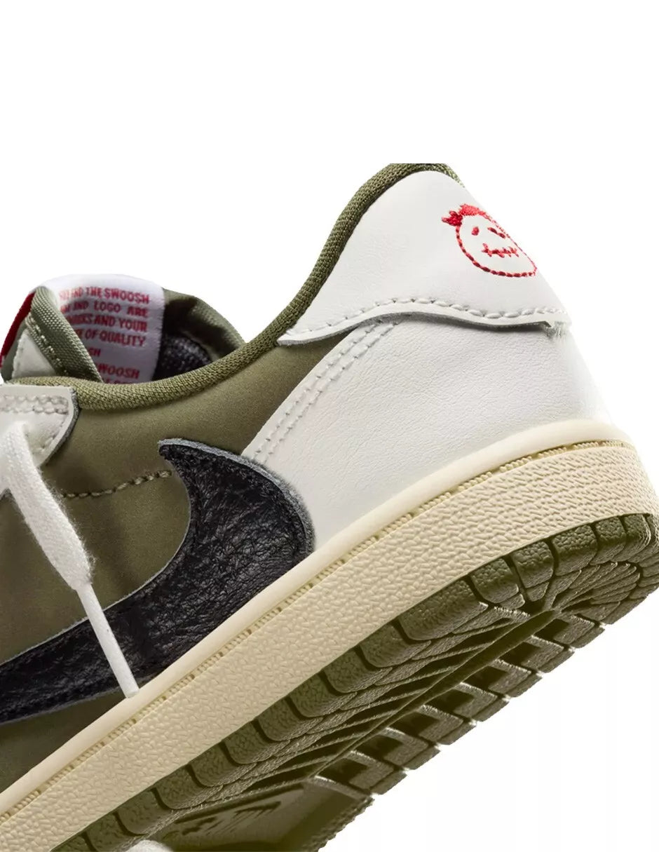 Nike Tenis Jordan 1 Low Og Travis Scott Medium Olive