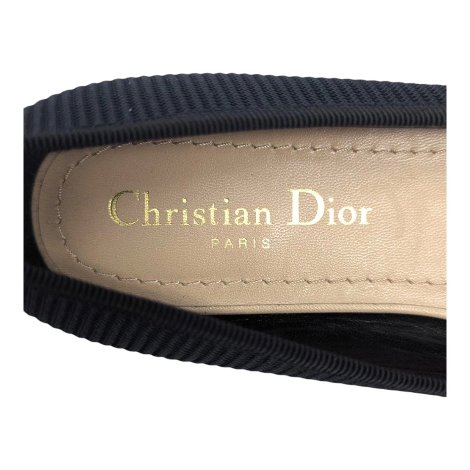 Dior Ballet Flat Black J'Adior
