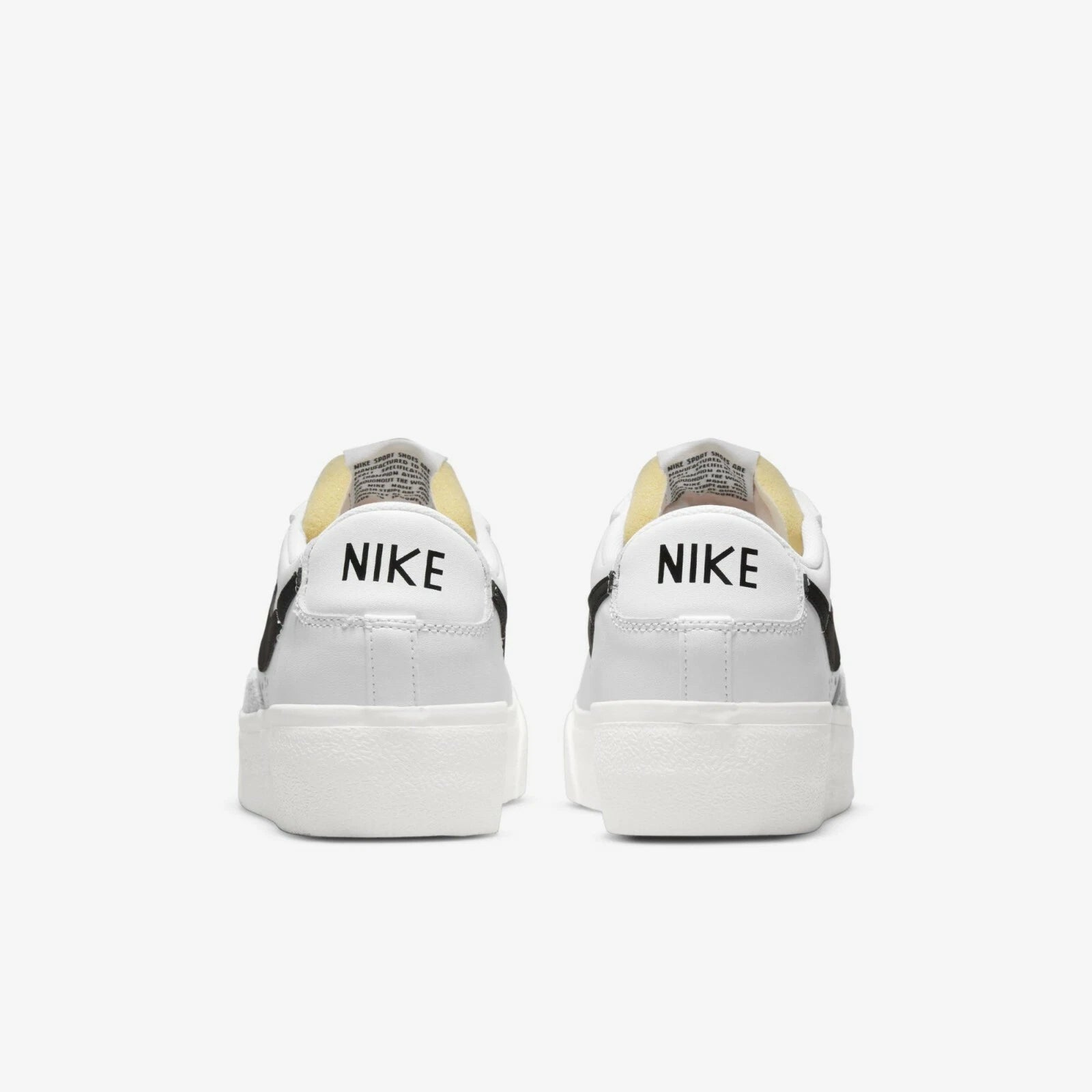 Nike Blazer Low Platform White Black