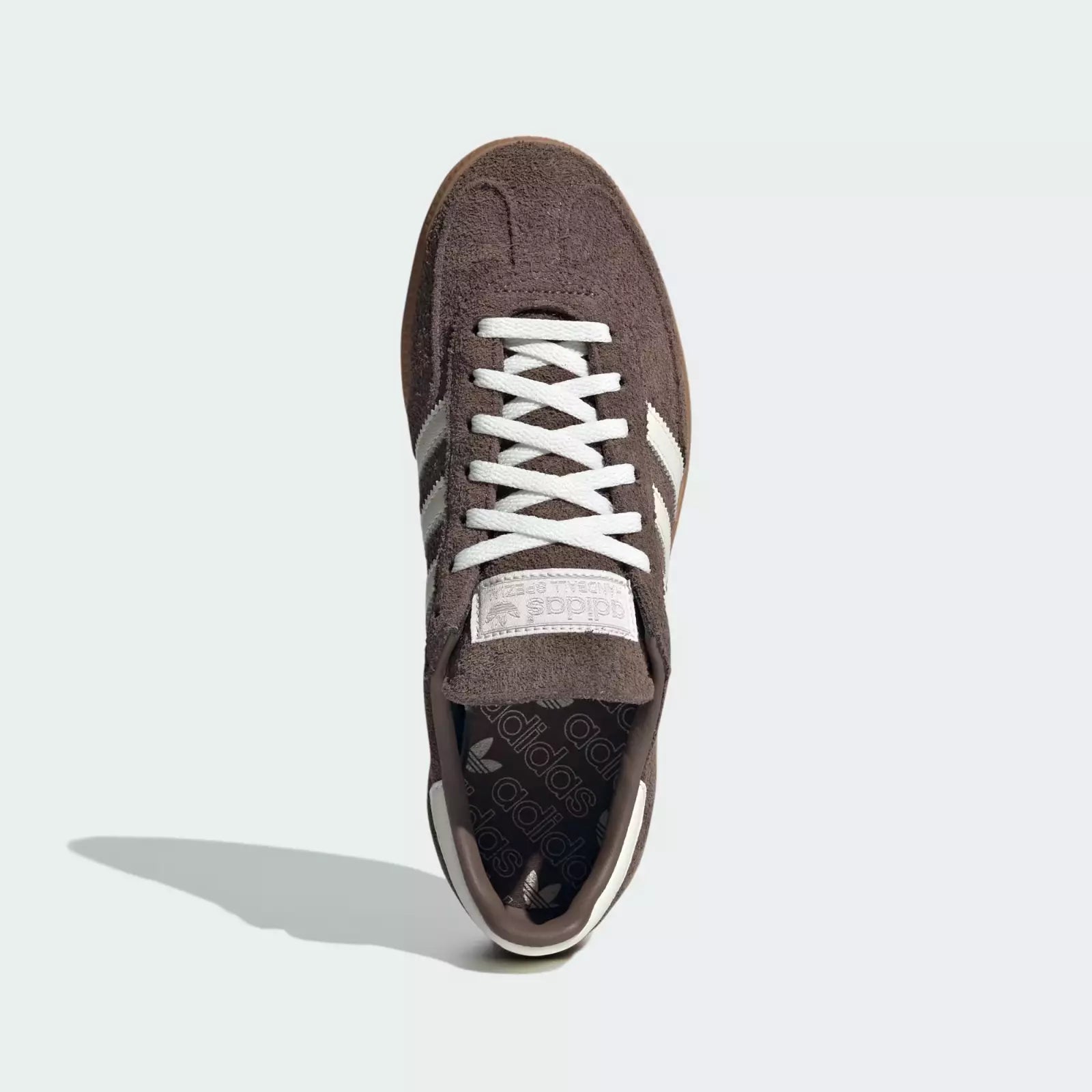 Adidas Handball Spezial Shoes in Brown and Off White