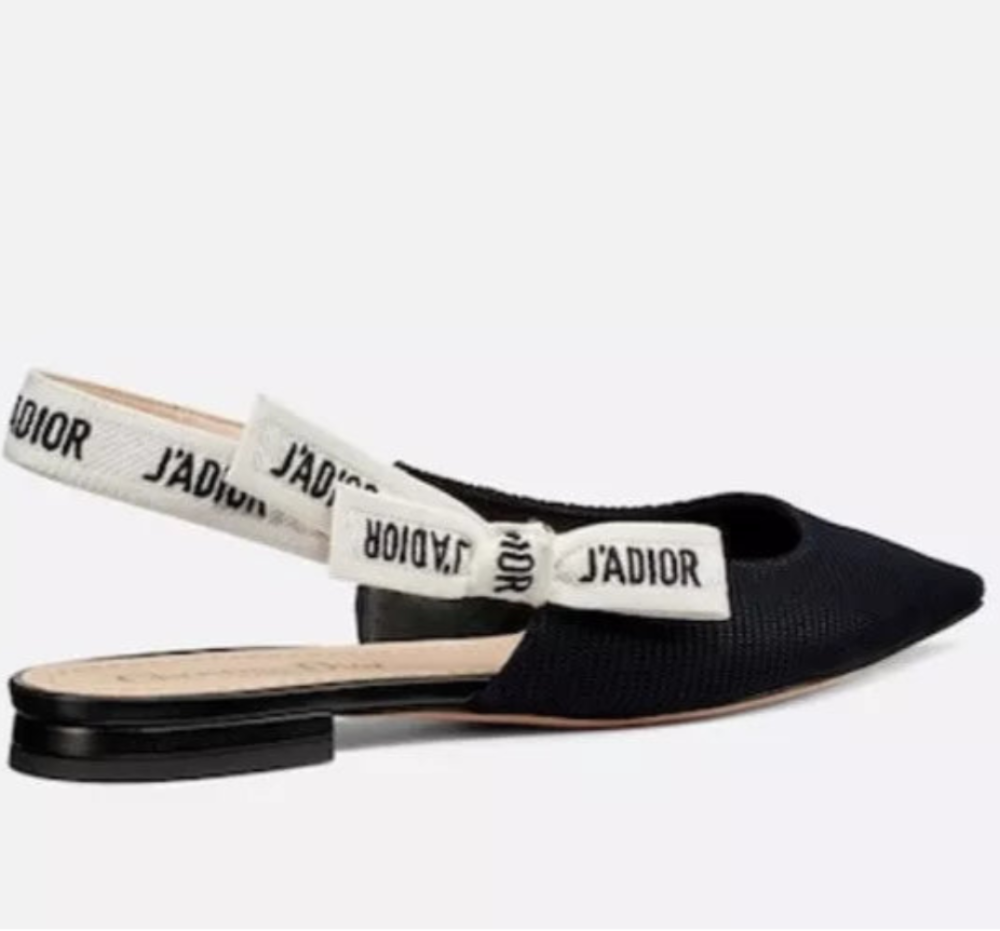 Dior J'Adior Canvas Flat Black