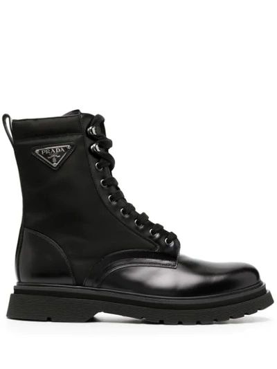Prada Ankle Boot Nylon "Black"
