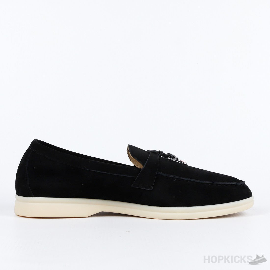 Loro Piana Loafer Charm Black