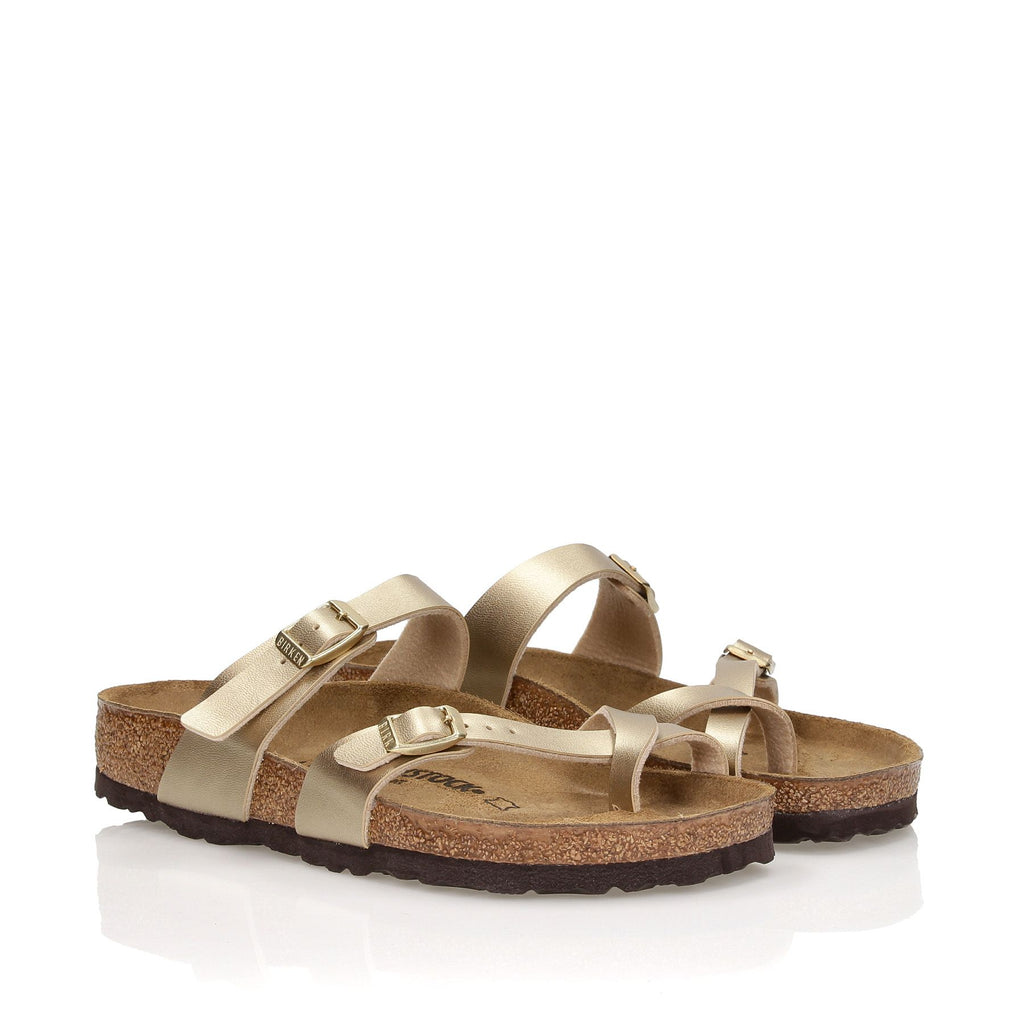 Birken Stock Mayari Gold Leather