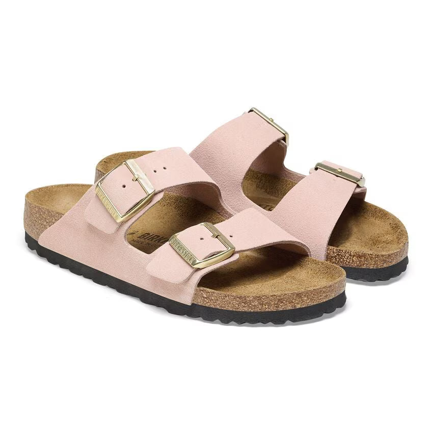 Birken Stock Arizona Suede Pink