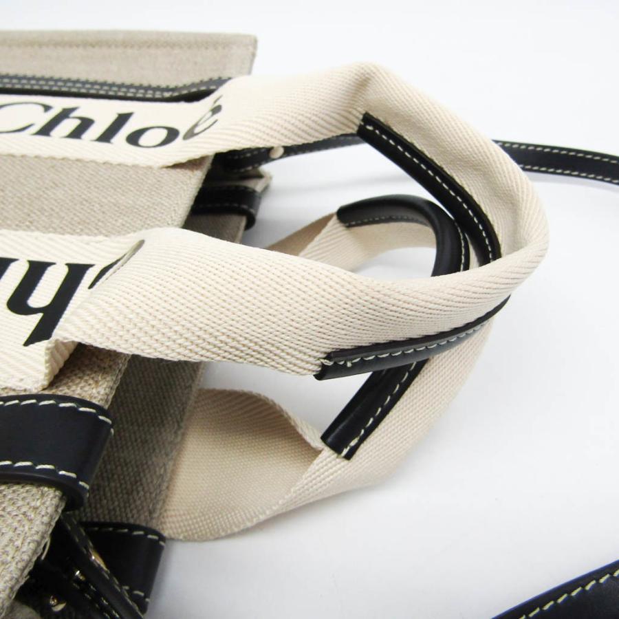 Chloe Woody Tote Bag"Beige"
