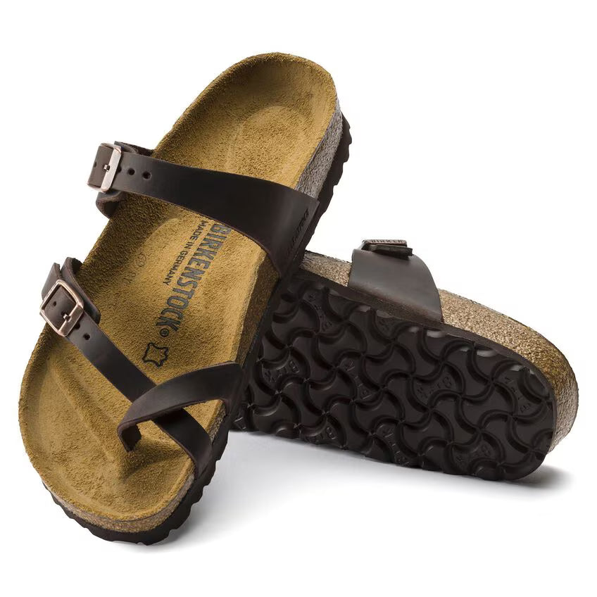Birken Stock Mayari Black Leather