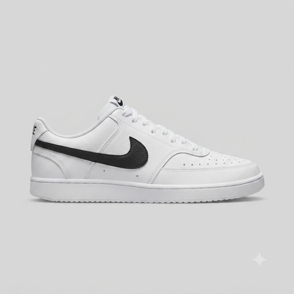 Nike Court Vision Low Next Nature White Black