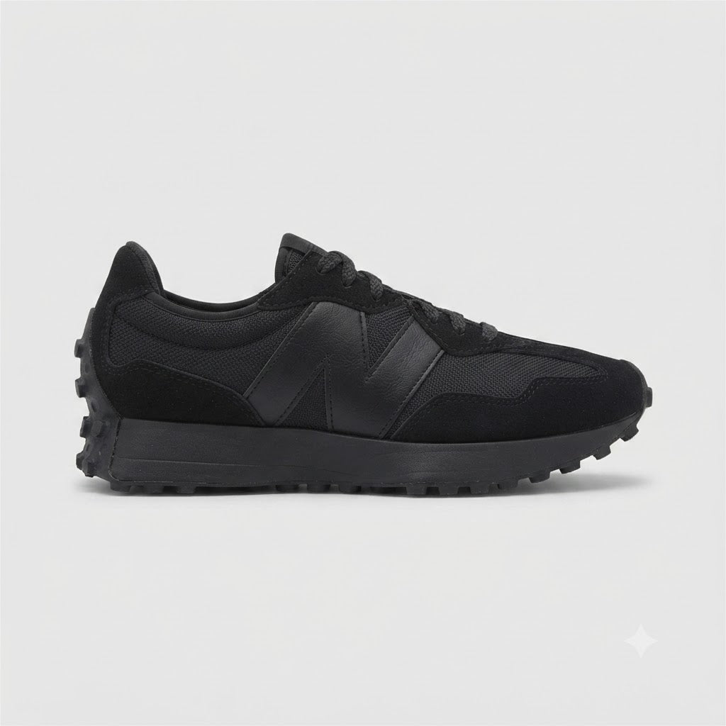New Balance 327 Trainers in Triple Black