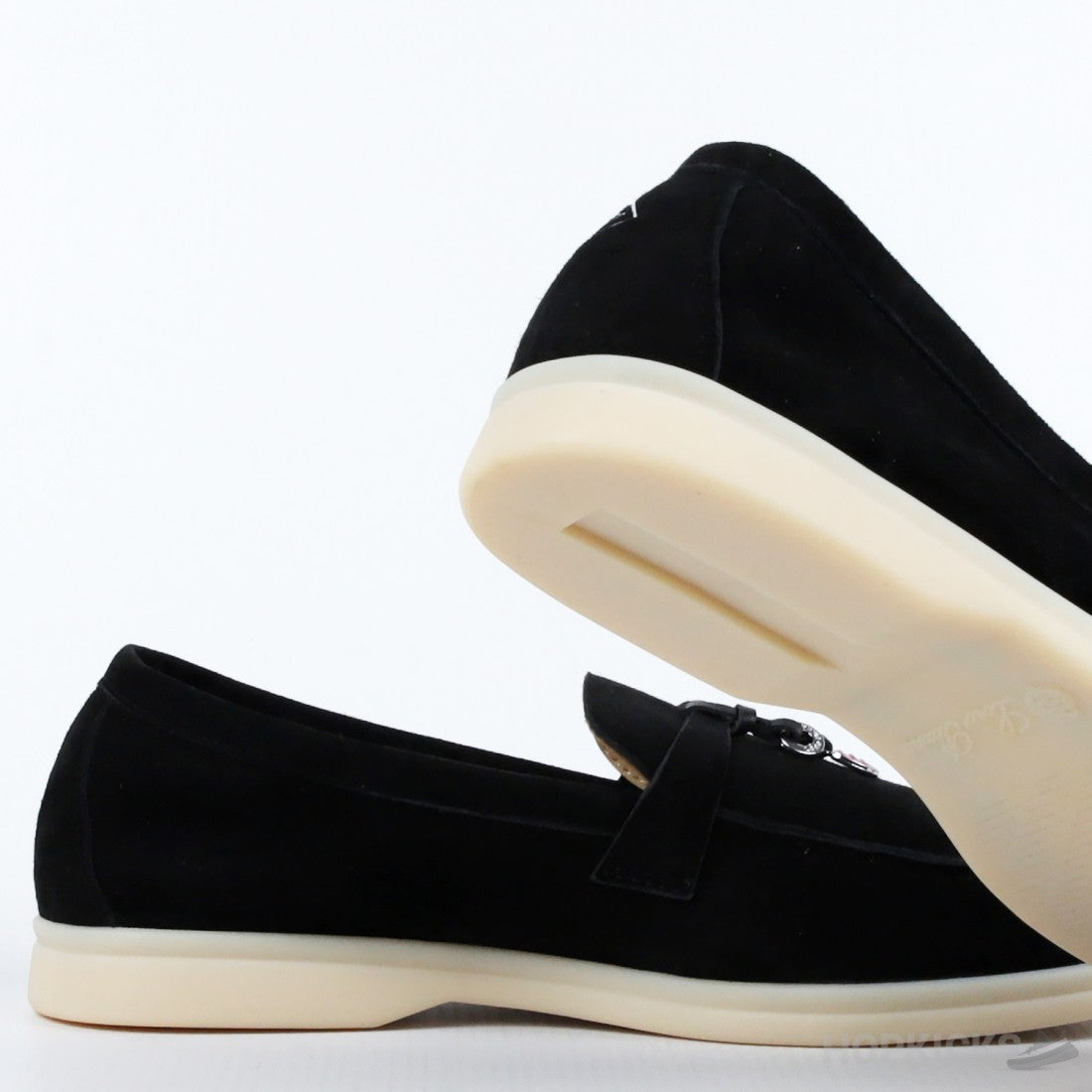 Loro Piana Loafer Charm Black